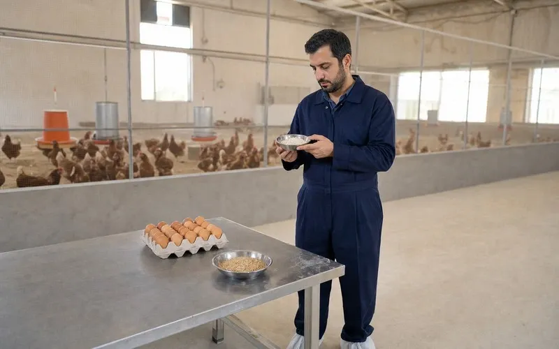 کربنات کلسیم دامی و خوراک طیور: خلوص، مقدار مصرف و هشدارها